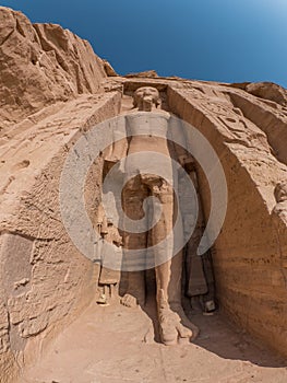 Abu Simbel Temple in Egypt