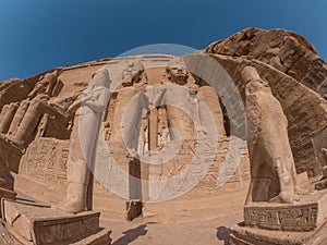 Abu Simbel Temple in Egypt