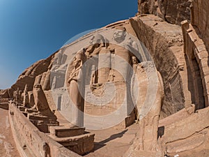 Abu Simbel Temple in Egypt