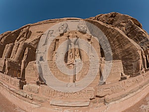 Abu Simbel Temple in Egypt