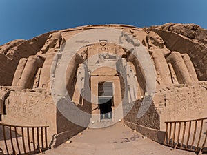 Abu Simbel Temple in Egypt