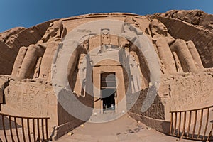 Abu Simbel Temple in Egypt