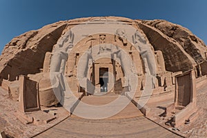 Abu Simbel Temple in Egypt