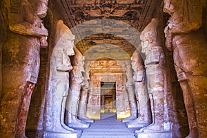 Abu Simbel temple, UNESCO World Heritage site, Aswan, Egypt.