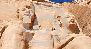 Abu Simbel temples photo