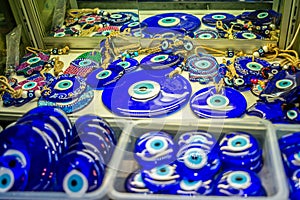 An abundance of evil eyes in the bazaar