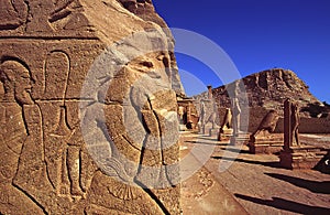 AbuSimbel slave wall