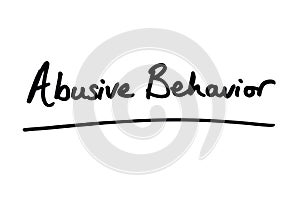 Abusive Behavior