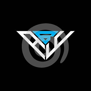 ABY letter logo creative design with vector graphic,