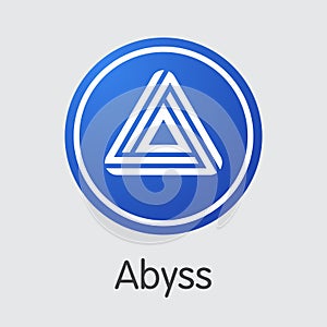 Abyss - Cryptocurrency Logo. photo