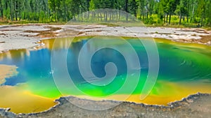 Abyss Pool in Yellowstone