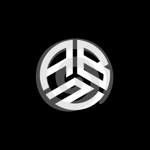 ABZ letter logo design on white background. ABZ creative initials letter logo concept. ABZ letter design