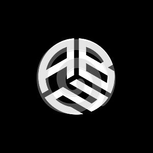 ABZ letter logo design on white background. ABZ creative initials letter logo concept. ABZ letter design