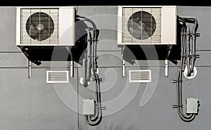 AC units connected