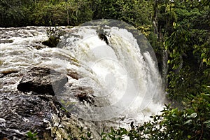 Acaba Vida Waterfall, Exuberant nature.