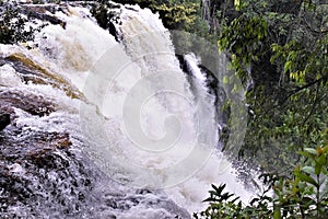 Acaba Vida Waterfall, Exuberant nature.