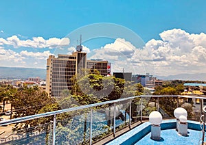 Acacia Hotel view at the roof top