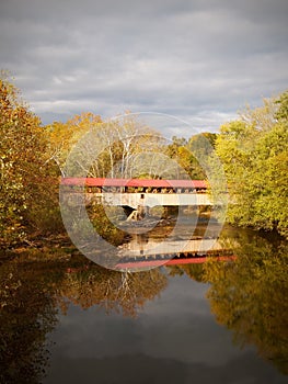 Academia Pomeroy Covered Bridge Vertical