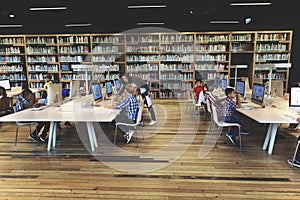 Academic School Children E-learning Concept