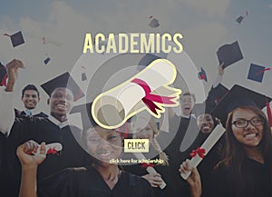 Academics School Education Collage Concept