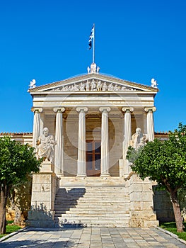 The Academy of Athens. Attica, Greece. photo