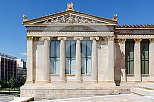 Academy of Athens  is one of the major landmarks of Athens