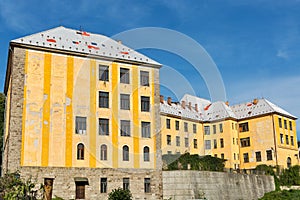 Hornická a lesnická akademie v Banské Štiavnici na Slovensku.