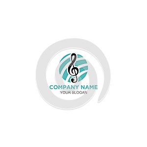 Academy Music logo design vector