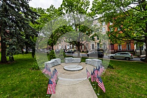 Academy Park Next to Capitol Building in Albany, New York