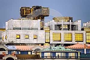 Academy of science building in Moscow, Russia