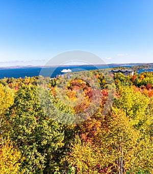 Acadia National Park in Foliage Season, Bar Harbor, Maine