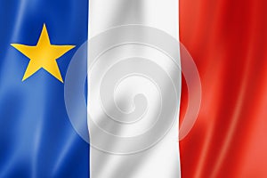 Acadians ethnic flag, America