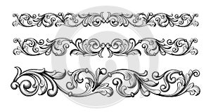 Acanthus, antique, arabic, Baroque, black and white, border, calligraphic, cartouche, classic, corner, damask, decoration, decorat photo