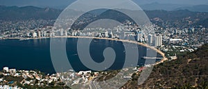 Acapulco Bay Ariel Panoramic photo