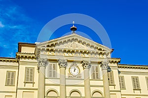 Accademia Carrara in the italian city Bergamo