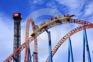 Roller coaster speed