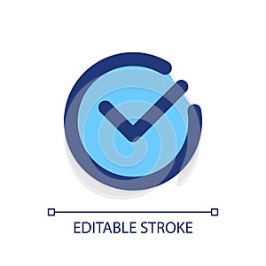 Accept button pixel perfect RGB color ui icon