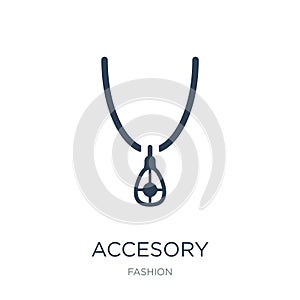 accesory icon in trendy design style. accesory icon isolated on white background. accesory vector icon simple and modern flat photo