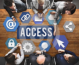 Access Available Usable Accessibility Concept