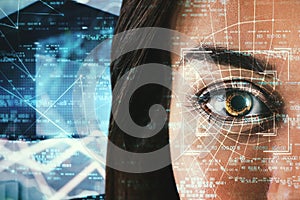 Access and biometrics concept