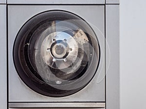 Access control on a door