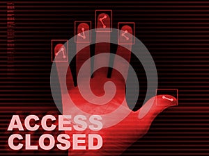 Access denied background