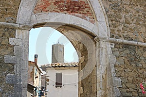 Access door to the village of Pereta, near Magliano in Maremma photo