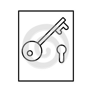 Access, file access Vector Icon which can easily modify
