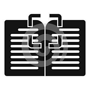 Access id verification icon simple vector. Approve access