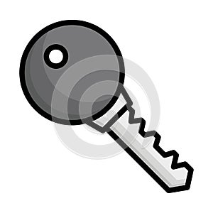 Access, key Vector icon which can easily modify