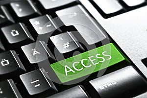 Access , Keyboard button enter symbol