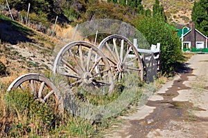 The access road to the secluded estancia photo