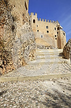 Access to the castle of Velez Blanco photo