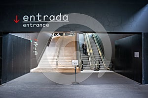 access to the entrance and exit of the embarkation pier of cruise ships in the port of Lisbon